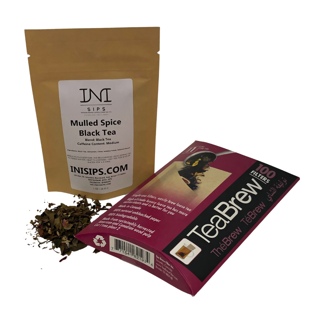 Tea Brew Paper Filters (1 cup serving)