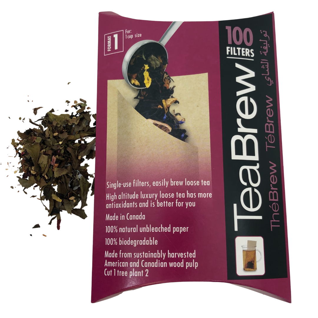 Tea Brew Paper Filters (1 cup serving)