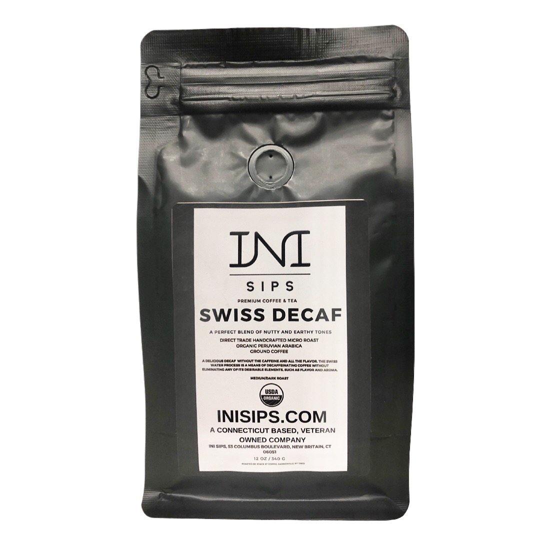 Swiss Decaf Coffee (Ground) - INI Sips